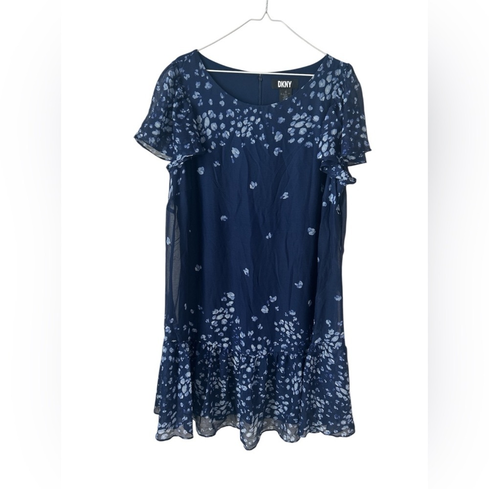 Dress Blue Floral size 16W